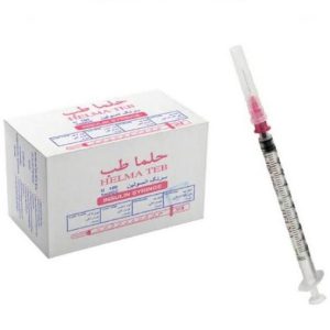 سرنگ انسولین  1 سی سی مدل لوئر اسلیپ با سوزن جدا سایز 27G و طول 12 میلی‌متر